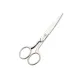 Foarfeca de cusaturi de uz casnic si profesional din otel carbon fin placat cu nichel, manere egale, Premax, colectia Omnia, 14cm (5-1/2)
