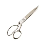 Foarfeca de croitorie din otel carbon C50 nichelat, manere inegale, Premax, colectia Omnia, 18cm (7″)