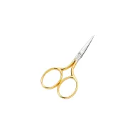 Foarfeca de broderie din otel carbon fin placat cu nichel, manere egale, Premax, colectia Omnia, 7cm (2-3/4")