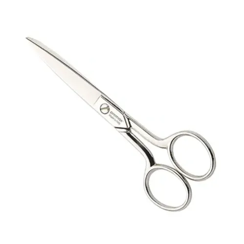 Foarfeca de cusaturi de uz casnic si profesional din otel carbon fin placat cu nichel, manere egale, Premax, colectia Omnia, 12.5cm (5)