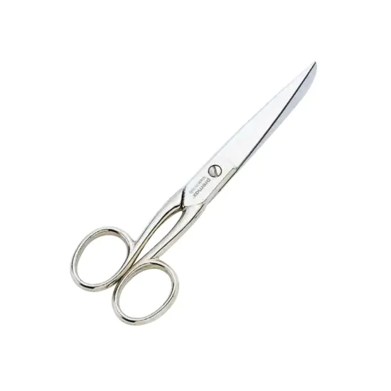 Foarfeca de cusaturi de uz casnic si profesional din otel carbon fin placat cu nichel, manere egale, Premax, colectia Omnia, 18cm (7)