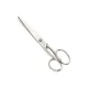 Foarfeca de croitorie/cusaturi de uz casnic si profesional din otel carbon fin placat cu nichel, manere egale, Premax, colectia Omnia, 18cm (7")