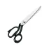 Foarfeca de croitorie din otel carbon C50 nichelat, manere inegale, Premax, colectia Omnia, 20cm (8″)