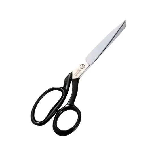 Foarfeca de croitorie din otel carbon C50 nichelat, manere inegale, Premax, colectia Omnia, 18cm (7″)