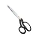 Foarfeca de croitorie din otel carbon C50 nichelat, manere inegale, Premax, colectia Omnia, 18cm (7″)