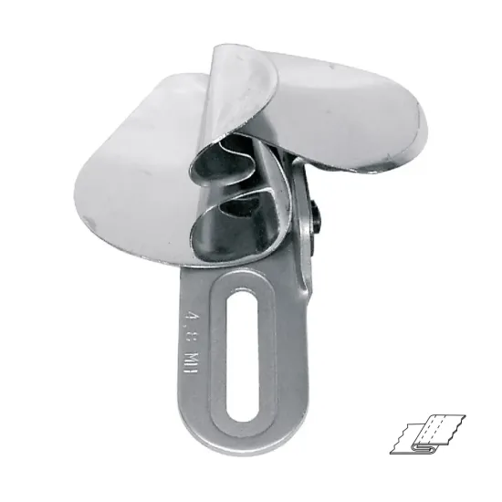 Dispozitiv pentru asamblare, materiale medii/groase, pentru masini industriale de cusut plane cu 2 ace Singer 112W, Singer 212W, distanta intre ace 4.8 - 8mm