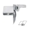 Dispozitiv cu dubla intoarcere pentru benzi scurte, materiale medii, pentru masini simple cu 1 ac, intrare 40-120mm, iesire 14-50mm