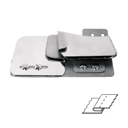 Dispozitiv cu un singur pinten simplu reglabil, cusatura superioara, dreapta, pentru masini simple plane, materiale medii, 6-13mm