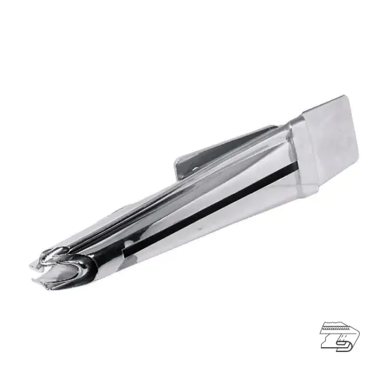 Dispozitiv bordator tip colaret cu dubla intoarcere superioara, pentru masini industriale de cusut plane, intrare 22-59mm, 8-25mm, grosime material 1.2-3mm