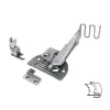 Dispozitiv set (+placa, transportor, piciorus) cu o intoarcere simpla pentru masini simple cu 1 ac, materiale groase, intrare 12-40mm, iesire 6-20mm