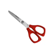 Foarfeca de lucru de uz casnic si profesional din otel inoxidabil, manere egale, Premax, colectia Diamant, 12.5cm (5")