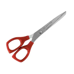 Foarfeca de lucru de uz casnic si profesional din otel inoxidabil, manere egale, Premax, colectia Diamant, 15cm (6")