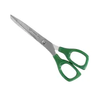 Foarfeca de lucru de uz casnic si profesional din otel inoxidabil, manere egale, Premax, colectia Diamant, 15cm (6")