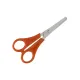 Foarfeca pentru scolari din otel inoxidabil, manere egale, Premax, colectia Diamant, 12.5cm (5)