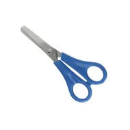 Foarfeca pentru scolari din otel inoxidabil, manere egale, Premax, colectia Diamant, 12.5cm (5")