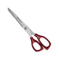 Foarfeca de croitorie de uz casnic si profesional din otel inoxidabil, manere inegale, Premax, colectia Diamant, 18cm (7")