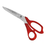 Foarfeca de croitorie de uz casnic si profesional din otel inoxidabil, manere inegale, Premax, colectia Diamant, 21.5cm (8-1/2")