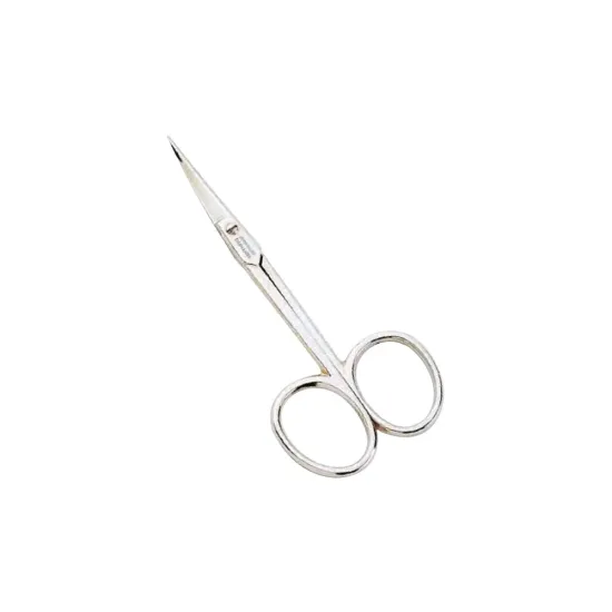 Foarfeca de broderie din otel carbon fin placat cu nichel, manere egale, Premax, colectia Omnia, 9cm (3-1/2")