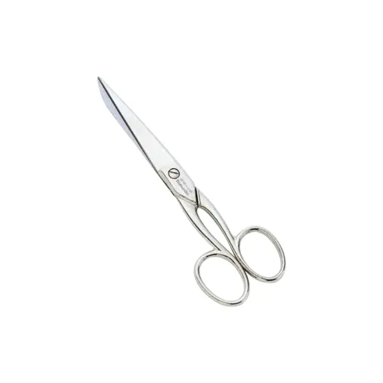 Foarfeca de cusaturi de uz casnic si profesional din otel carbon fin placat cu nichel, manere egale, Premax, colectia Omnia, 11.5cm (4-1/2)