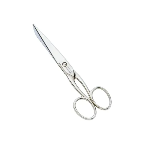 Foarfeca de cusaturi de uz casnic si profesional din otel carbon fin placat cu nichel, manere egale, Premax, colectia Omnia, 14cm (5-1/2)