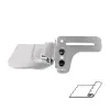Dispozitiv dubla intoarcere superioara pentru inserarea unui cordon, pentru masini simple plane, materiale medii, Ø cordon max. 2.5mm, iesire 6mm