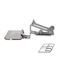 Dispozitiv cu o intoarcere superioara si ghidaj reglabil, pentru masini liniare simple, materiale medii, iesire 5-12mm