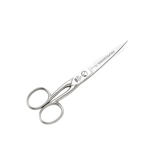 Foarfeca de cusaturi de uz casnic si profesional din otel carbon cromat, manere egale, Premax, colectia Professional, 12.5cm (5")