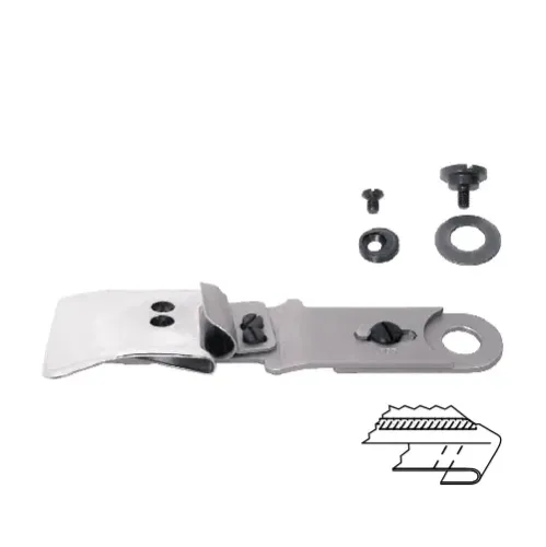 Dispozitiv reglabil cu o intoarcere inferioare pentru masini plane cu 2 ace, materiale medii, iesire 8-15mm