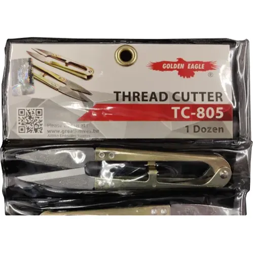 Forfecuta tip ciupitoare pentru ate, din metal, Golden Eagle, 10.8 cm - set 12 buc