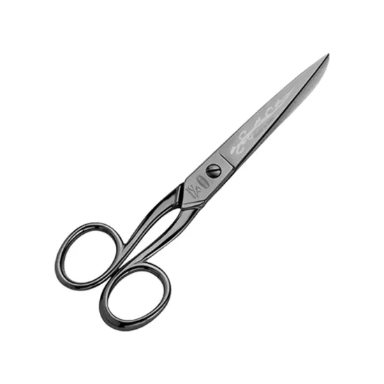 Foarfeca de de cusaturi de uz casnic si profesional din otel C50 cu continut ridicat de carbon, manere egale, Premax, colectia Arabesque, 15cm (6")