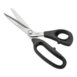 Foarfeca de croitorie usoara din otel carbon C50 nichelat, manere inegale, Golden Eagle (Japonia), 25cm (10″)