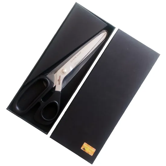 Foarfeca de croitorie usoara din otel carbon C50 nichelat, manere inegale, Golden Eagle (Japonia), 25cm (10″)