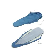 Husa standard PRONTO-STIRO de brat manecar pentru masa de calcat, poliester cu spuma siliconata grosime 7mm, albastru