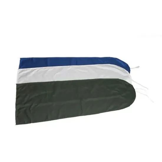 Husa U3 mica pentru masa de calcat, snur de prindere la varf, tesatura tricotata ingnifuga Nomex, 1.200x450x340mm, albastru