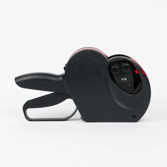 Marcator de pret, cod sau data, imprimare pe 2 linii, eticheta 26x16, 9 caractere pe primul rand + 9 caractere pe al doilea rand, Klik 18