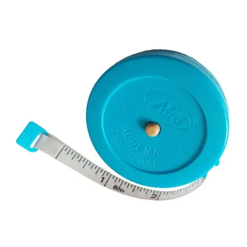 Ruleta centimetru de croitorie, 150 cm, albastru
