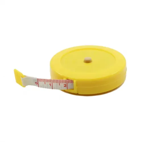 Ruleta centimetru de croitorie, 150 cm, galben