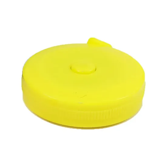Ruleta centimetru de croitorie, 150 cm, galben