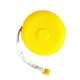 Ruleta centimetru de croitorie, 150 cm, galben