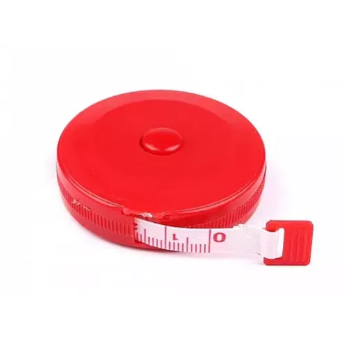 Ruleta centimetru de croitorie, 150 cm, rosu