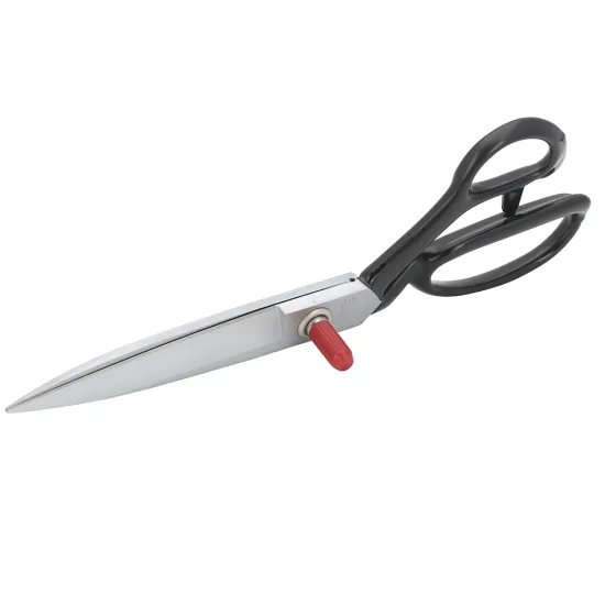 Foarfeca de croitorie de uz casnic si profesional cu lama dreapta, maner negru, otel german de inalta calitate, manere inegale, Golden Eagle, 23cm (9″)