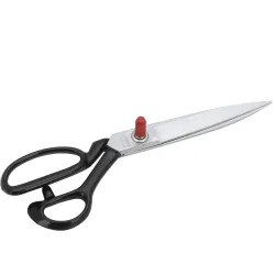 Foarfeca de croitorie de uz casnic si profesional cu lama dreapta, maner negru, otel german de inalta calitate, manere inegale, Golden Eagle, 23cm (9″)