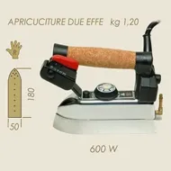 Fier de calcat electric cu aburi APRICUCITURE DUE EFFE, 180x50mm, 1.20 kg