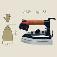 Fier de calcat electric cu aburi A13P, 190x115mm, 1.85 kg
