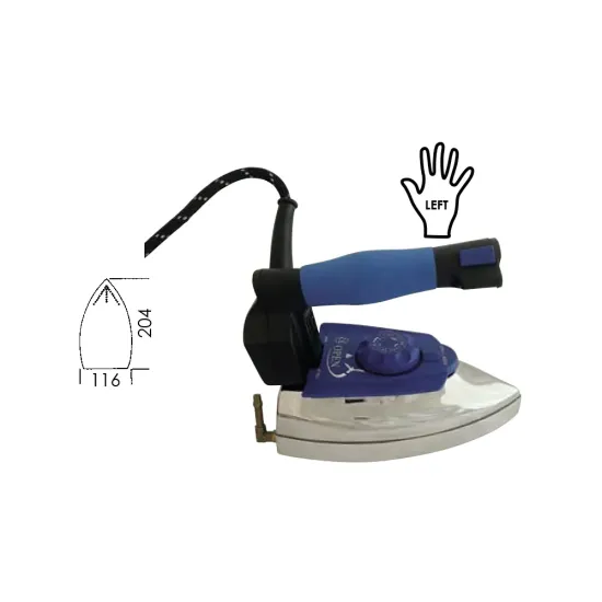 Fier de calcat electric cu aburi pentru mana stanga OPEN JOLLY, 800W, 204x116mm, 1.65 kg
