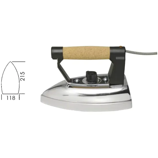 Fier de calcat electric cu aburi, 850W, 215x118mm, 1.55 kg