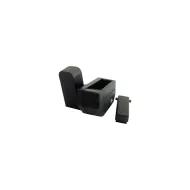 Suport frontal microintrerupator pentru fier de calcat electric cu aburi LEMM, LEMM BLACK