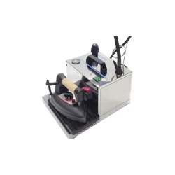 Generator de abur, carcasa din inox cu boiler de 1.5 L, cu fier de calcat LEMM