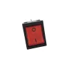 Comutator basculant ON/OFF cu 6 conectori pentru generator de abur, rosu