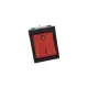 Comutator basculant ON/OFF cu 6 conectori pentru generator de abur, rosu